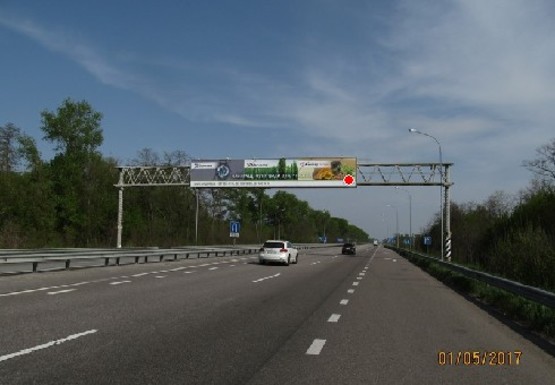 Фото рекламної площини за адресою Трасса M-03, Киев - Харьков, 81,900