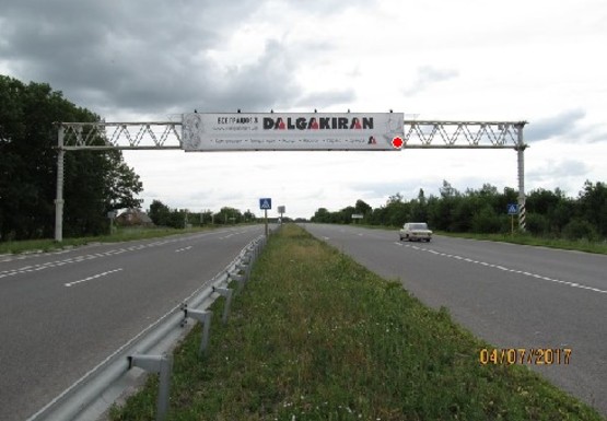 Фото рекламной плоскости по адресу Трасса M-03, Киев - Харьков, 320,500