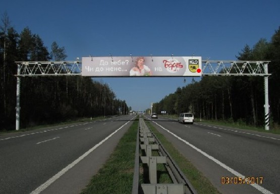 Фото рекламной плоскости по адресу Трасса M-06, Киев-Житомир, 88,200