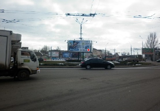 Фото рекламной плоскости по адресу Центральный пр. - Пушкинская ул., кольцо