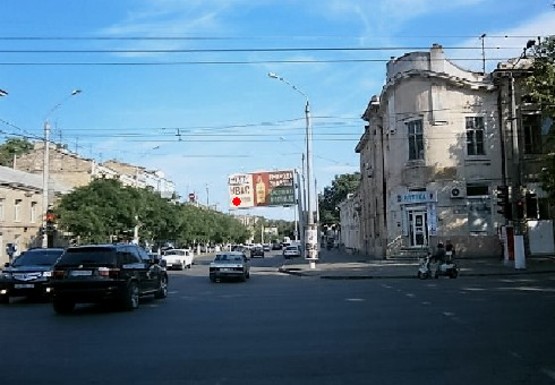 Фото рекламної площини за адресою Мясоедовская ул., 32 - Б. Хмельницкого ул.