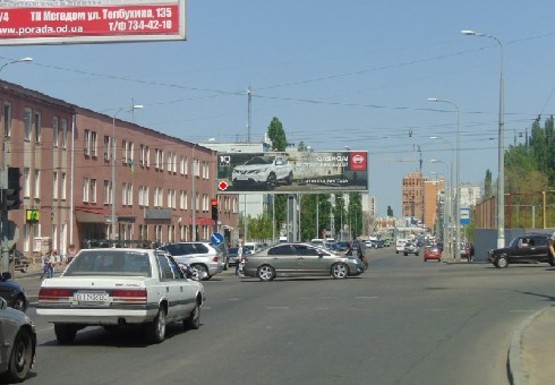 Фото рекламної площини за адресою Балковская ул. - Мельницкая, 24а ул.