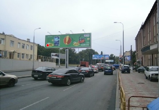 Фото рекламної площини за адресою Балковская ул. - Мельницкая, 24а ул.