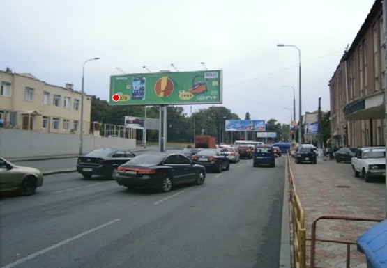 Фото рекламной плоскости по адресу Балковская ул. - Мельницкая, 24а ул.