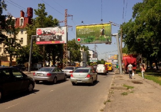 Фото рекламної площини за адресою Краснова ул. - Адмиральский пр.