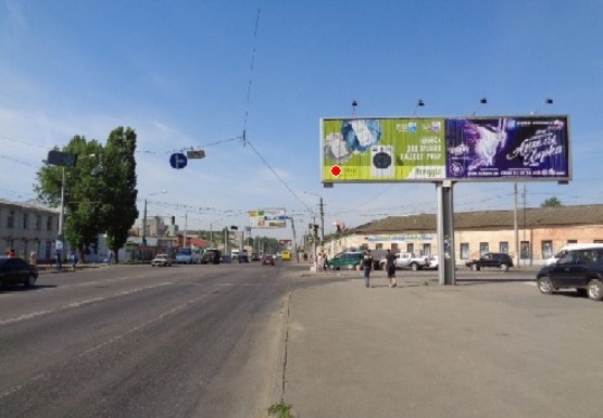 Фото рекламної площини за адресою Николаевская дорога, 225А - Лиманна ул.