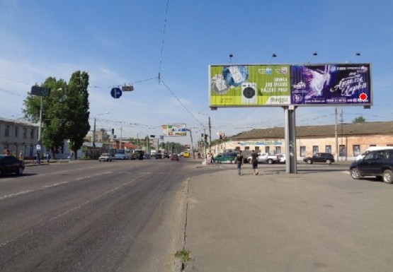 Фото рекламної площини за адресою Николаевская дорога, 225А - Лиманна ул.