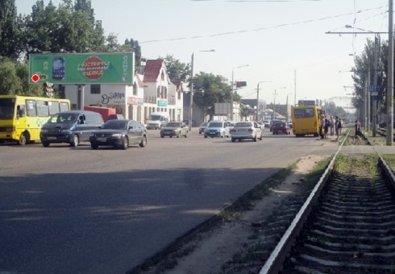 Фото рекламної площини за адресою Николаевская дорога, 225А - Лиманна ул.