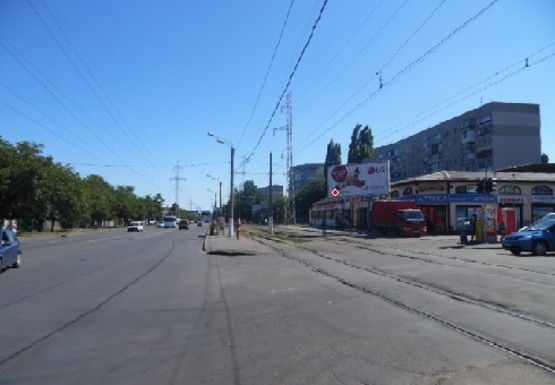 Фото рекламної площини за адресою Люстдорфская дорога,142 (рынок Вузовский)