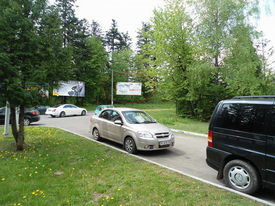 Фото рекламної площини за адресою санаторій "Ріксус"  *****