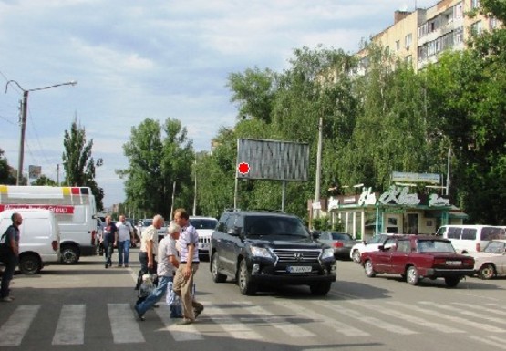 Фото рекламной плоскости по адресу Грушевского М. ул., 6