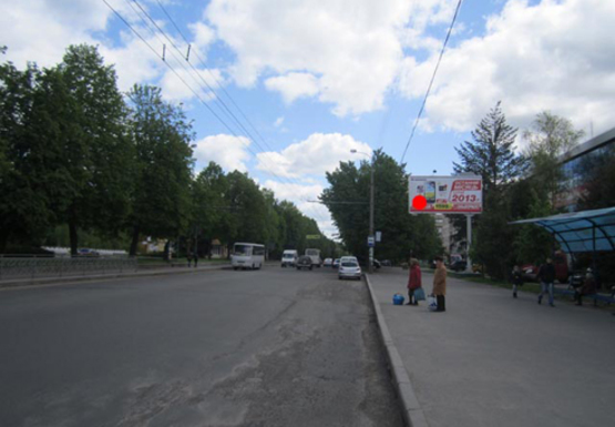 Фото рекламной плоскости по адресу Киевская ул. - Грушевского ул., м-н Эльдорадо
