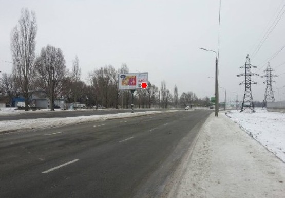 Фото рекламной плоскости по адресу Набережная магистраль, газовая заправка