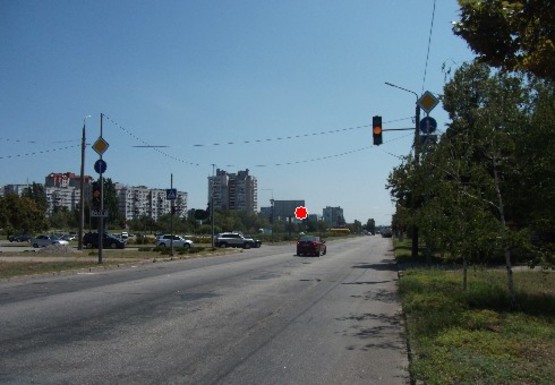 Фото рекламної площини за адресою Набережная магистраль - Украинская ул.