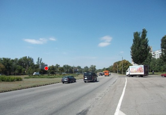 Фото рекламної площини за адресою Набережная магистраль - Украинская ул.