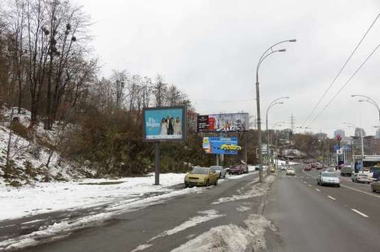 Фото рекламной плоскости по адресу Протасів Яр вул., 23, напроти  (в напрямку Боженко вул.)
