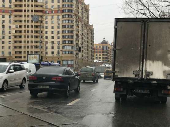 Фото рекламной плоскости по адресу Чорновола В`ячеслава вул. - Дмитрівська вул.