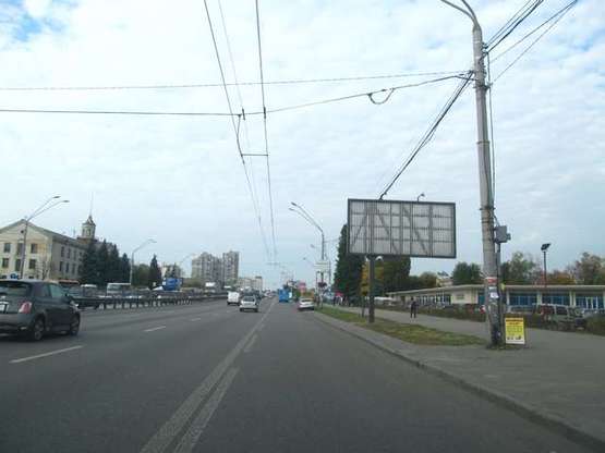Фото рекламной плоскости по адресу Перемоги просп., 100/1
