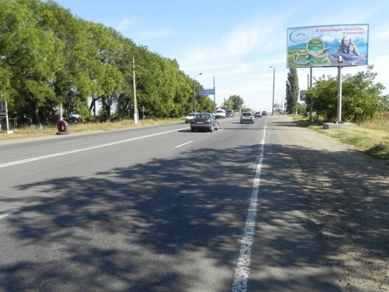 Фото рекламної площини за адресою Одесса - Николаев 21+520 А
