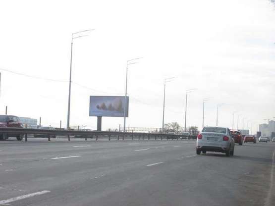 Фото рекламної площини за адресою Наддніпрянське шосе, зупинка  "Видубецьке озеро" (в напрямку Конча-Заспи)