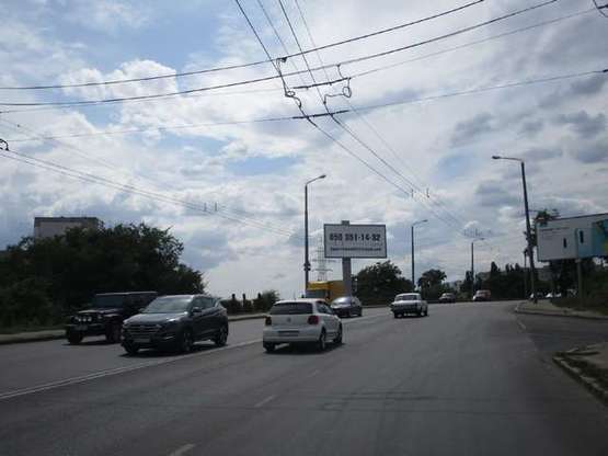 Фото рекламної площини за адресою Михайла Грушевського вул. (виїзд з міста)