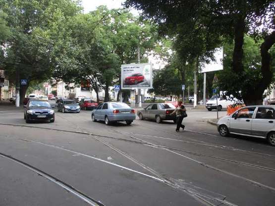 Фото рекламной плоскости по адресу Старопортофранківська вул. - Пантелеймонівська вул.