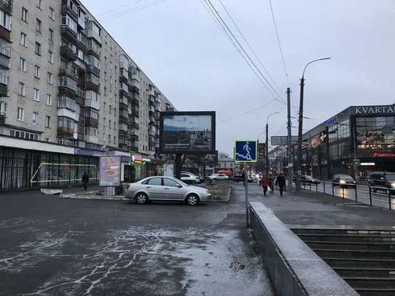 Фото рекламної площини за адресою Кам`янецька вул., 38 - Подільська вул.