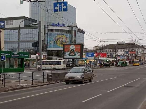 Фото рекламної площини за адресою Кам`янецька вул. - Подільська вул.