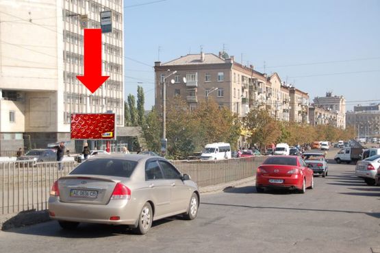 Фото рекламной плоскости по адресу Курчатова ул., 8, возле автовокзала