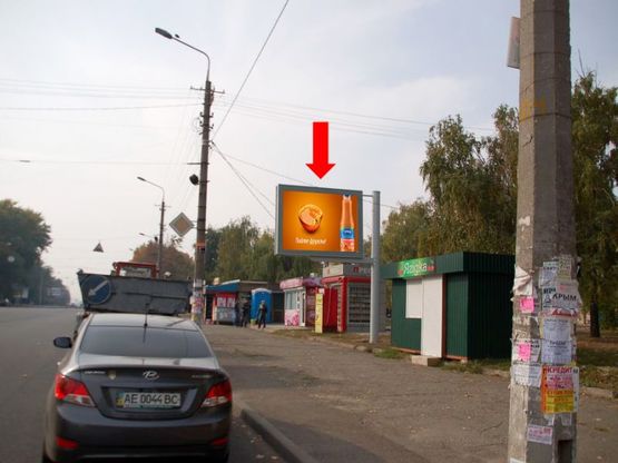 Фото рекламної площини за адресою Грушевского ул. (бывш. Либкнехта ул.), 36