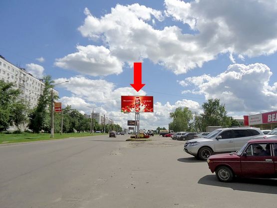 Фото рекламної площини за адресою Тракторостроителей пр., 57, супермаркеты "Велмарт", "Сильпо", "Фокстрот", ТРЦ "Украина", в сторону Салтовское шоссе