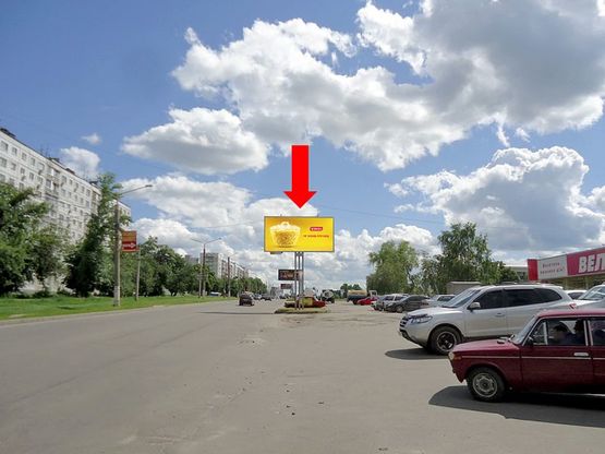 Фото рекламної площини за адресою Тракторостроителей пр., 57, супермаркеты "Велмарт", "Сильпо", "Фокстрот", ТРЦ "Украина", в сторону Салтовское шоссе