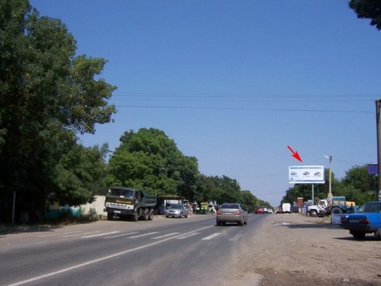 Фото рекламной плоскости по адресу Одесса - Южный 20+150 А