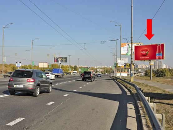 Фото рекламной плоскости по адресу Ватутина пр., Московский мост, справа, в сторону левого берега