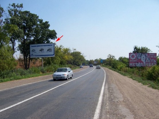 Фото рекламной плоскости по адресу Одесса - Рени 12+300 Б