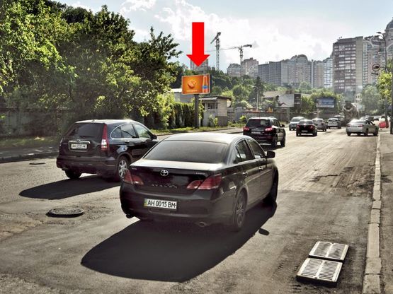 Фото рекламной плоскости по адресу Старонаводницкая ул., 40, в сторону Алмазова ул. (бывш. Кутузова ул.)