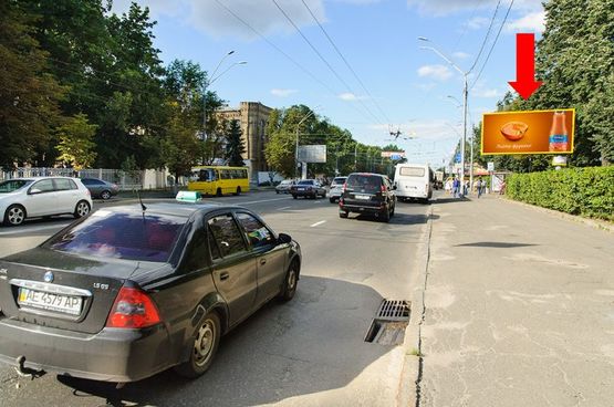Фото рекламной плоскости по адресу Воздухофлотский пр. / Соломенская пл., в центр