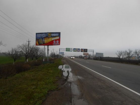 Фото рекламної площини за адресою Объезд г.Одесса 27+600 Б