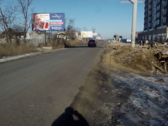 Фото рекламной плоскости по адресу Заболотного 12 Б (трцРивьера)