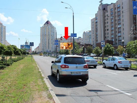 Фото рекламной плоскости по адресу Тимошенко ул., 18 / Героев Сталинграда пр., в сторону Героев Сталинграда пр.