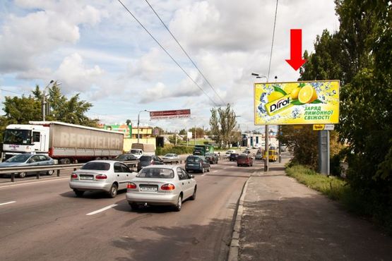 Фото рекламной плоскости по адресу Телиги ул., напротив клуба "Freeдом", в сторону Бандеры пр. (бывш. Московский пр.)