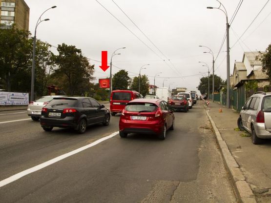 Фото рекламной плоскости по адресу Лобановского пр. (бывш. Краснозвездный пр.), 96, в сторону Севастопольская пл.