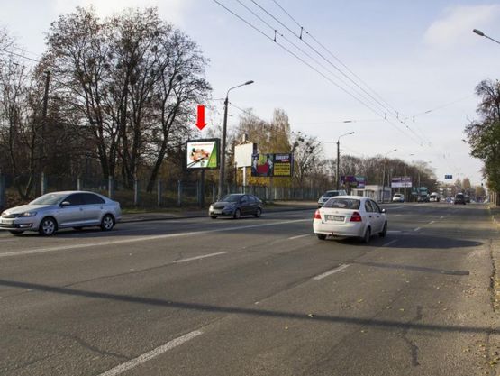 Фото рекламної площини за адресою Ильенко ул. (бывш. Мельникова ул.), 50, напротив, в сторону ст. м. «Дрогожичи»