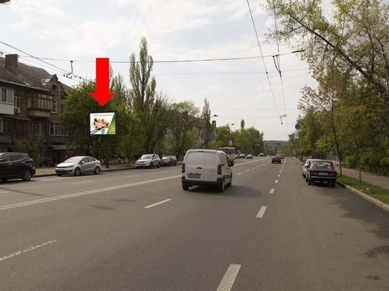 Фото рекламної площини за адресою Бойчука ул. (бывш. Киквидзе ул.), 1/2, из центра