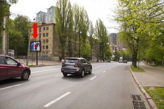 Фото рекламної площини за адресою Бойчука ул. (бывш. Киквидзе ул.), 33, из центра