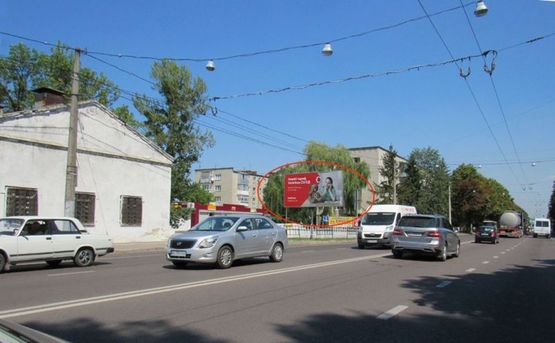 Фото рекламной плоскости по адресу Городоцька, 222 (сторона Б) в центр