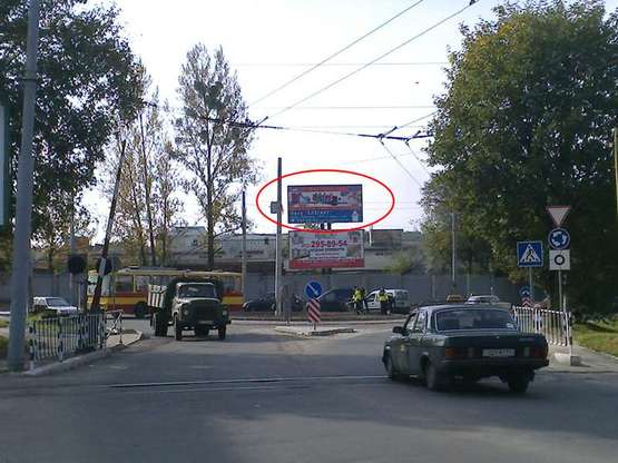 Фото рекламной плоскости по адресу Зелена - вул. Дж. Вашінгтона,  верхній