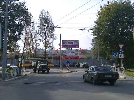 Фото рекламной плоскости по адресу Зелена - вул. Дж. Вашінгтона,  нижній