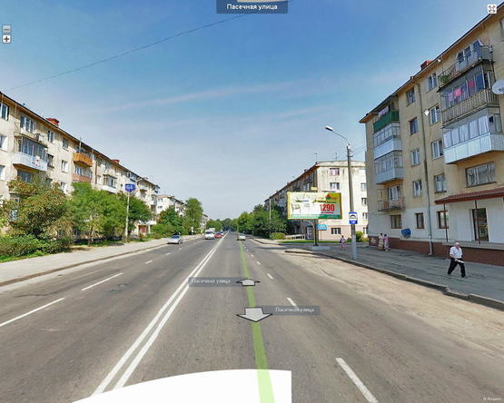 Фото рекламной плоскости по адресу Пасічна, 49 (до вул. Личаківської, А)