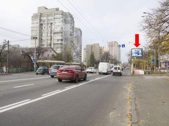 Фото рекламной плоскости по адресу Лобановского пр. (бывш. Краснозвездный пр.), 37 - ул. Алексеевская, в сторону Севастопольской пл.